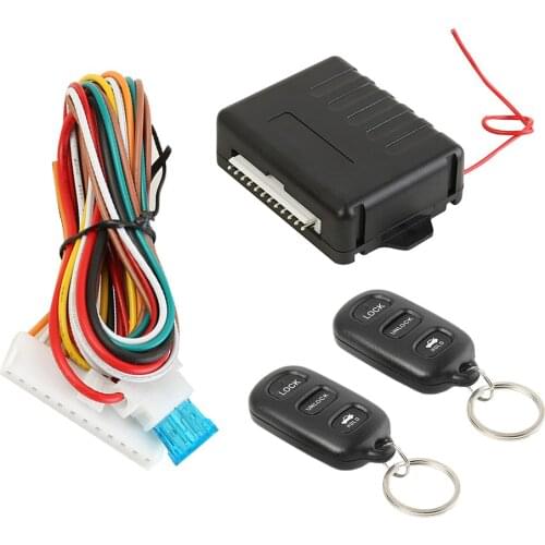 Universal Centralized Lock Keyless Entry System Central Locking Car Alarm Accessories Door Windows Remote Control Trunk 410/T126