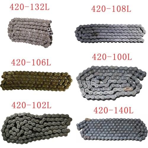 420 100L 102L 106L 108L 132L 140L Link Drive Chain for Motorcycle Motocross Motorbike MX Bike ATV Quad