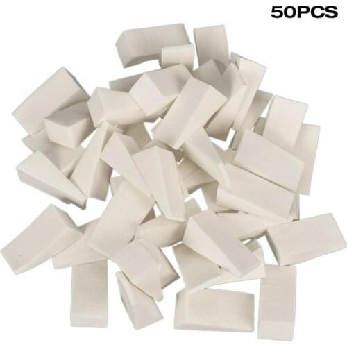50pcs Disposable Sponges Gradient Nail Art Stamper Tools Color Fade Manicure DIY Coloring Tool Nail Accessories Supply Tool