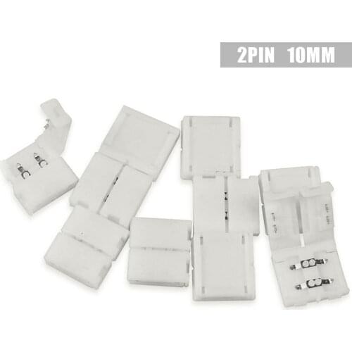 50pcs LED RGB Light Bar 2pin 4pin Butt Button FPC Solder-Free Connection Button Connector Soldering Tools Iron Electric