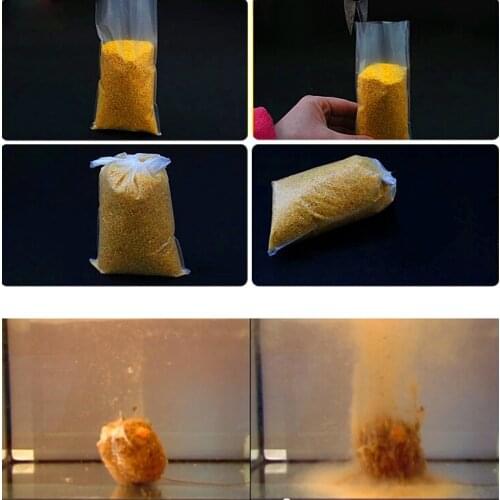 50 Pieces Of PVA Carp Fishing Lure Bags. Water-soluble, Quick-dissolving