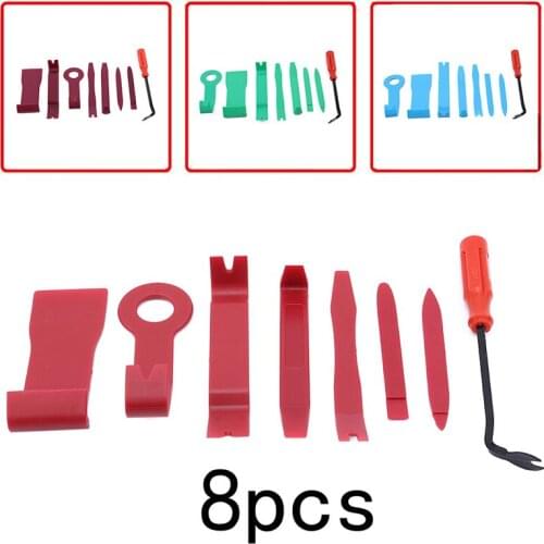 8pcs / Set Car Repair Tool Stereo Repair CD Claw Screwdriver Radio Door Clip Panel Removal Tools Car Accessories