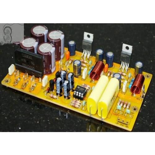 AC Double 18V 25W*2 8 Ohm HIFI Power Amplifier Board LM1875+NE5532 Home Audio Power Amplifier Board 2 Channels
