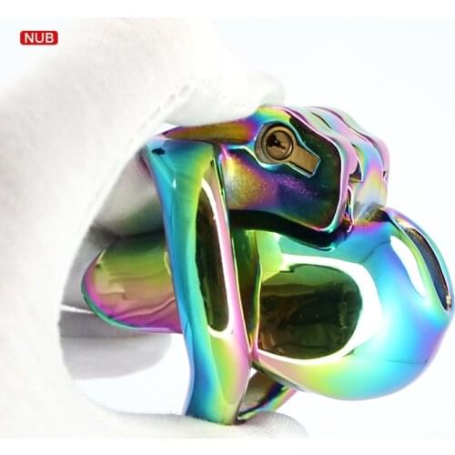 Chromatic 18+ BDSM Cock Cage Stop Masturbation Gay Penis Cock Ring Adult Games Sextoys Chastity Device Cockring Fetish Sex Toys