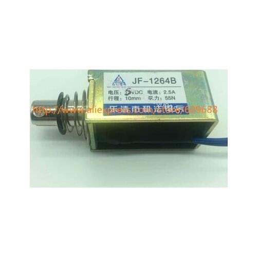 JF-1039B Push-Pull Open Frame Solenoid Electromagnet 10mm 25N DC 24V 400MA,Power Accessories