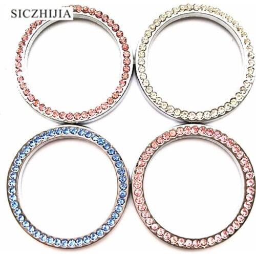 Car interior start ignition ring button decoration for Cadillac XTS SRX ATS CTS/Renault Koleos Fluenec Latitude