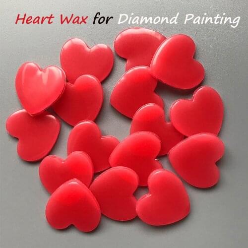 Full Round Square Diamond Painting Cross Stitch Tools Embroidery Mosaic Accessories DIY 5D Tools Love Heart Wax Clay Glue Mud