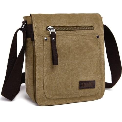 Hot! New Arrive Canvas Bag Vintage Messenger Bag Brand Business Casual Travel Shoulder Bag Unisex Crossbody Bag Male Bolsa B24