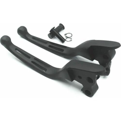 Motorcycle Slotted Clutch Brake Levers For Harley Street Glide FLHX Road Glide FLTR Touring Trilke models 2008 - 2013 FLHRC