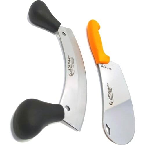 Chef Knife Row Armor Mincer Chopper Pita Bread Pastry Onion Pizza Cutter Meat Kitchen Knife Set