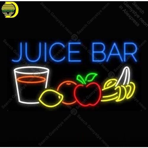 Neon Sign for Juice Bar Store Neon Bulb Sign Display Beer Light up wall sign for Room Custom nein sign Lamp Bar room Accesaries