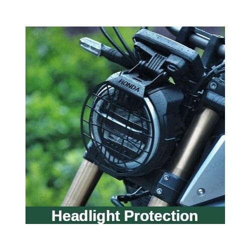 For Honda CB650R Motorcycle Protection Adventure Anti-wear Parts Accessories Headlight Water Cooler Protect