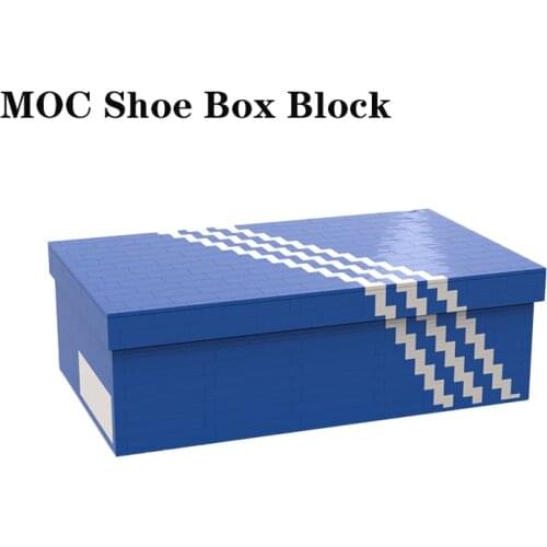 1141PCS Clover Shoe Box Building Blocks Moc Brick Kid Gift And Educational Toys For Children