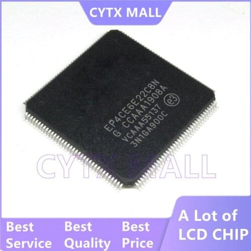 3PCS EP4CE6E22C8N EP4CE6E22C8 EP4CE6E QFP IC FPGA 91 I/O 144EQFP