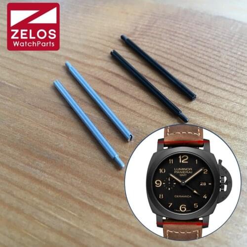 Steel screw tube for Panerai Luminor 1950 44mm ceramics automatic mechanical watch