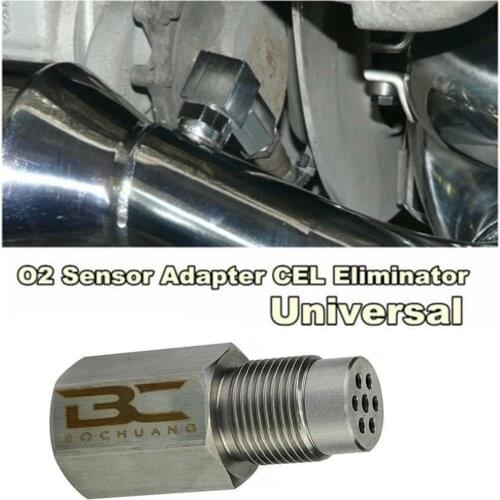 Oxygen O2 Sensor M18X1.5 Extender Spacer Adapter Bung Catalytic Converter CEL Eliminator Check Engine Light Car Accessories