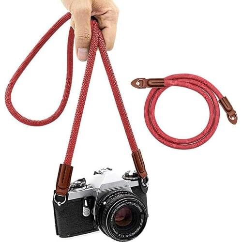 Universal Nylon Neck Strap Shoulder Belt Compatible With GoPro SLR DSLR Sports Action Camera Climbing Rope Shoulder Strap 100cm