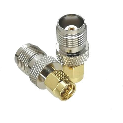1Pcs Adapter TNC Female jack to SMA Male plug RF Coaxial Connector High Quanlity Straight