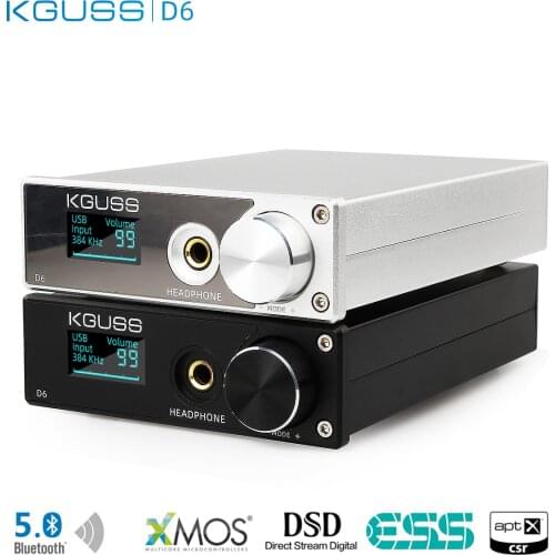 ES9018K2M Bluetooth 5.0 APTX-HD CSR8675 USB DAC XU208 32bit 384kHz DSD256 Audio Decoder Headphone Amplifier DAC