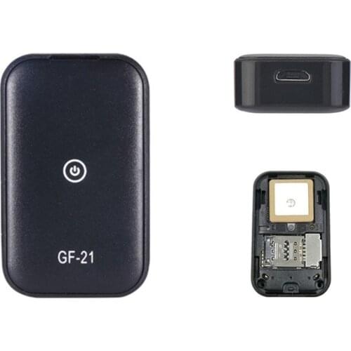 GF21 Mini GPS Tracker Car GPS Locator Anti-theft Tracker Gps Tracker Anti-Lost Recording Tracking Device Voice Control with SOS