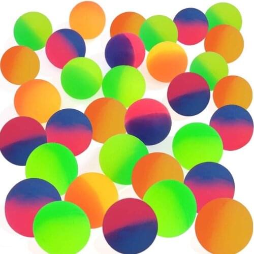 Small Bouncy Ball Children Toys Girls Boys 3 4 5 6 7 Years Old Jouet Enfant Kinder Spielzeug Party Favors For Kids Goodie Bags
