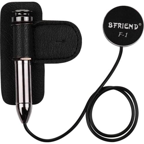 Self-adhesive Acoustic Musical Instrument Pickup with 6.35mm Endpin Jack for Classic Folk Guitar Ukulele Violin Mandolin Banjo