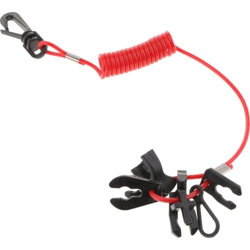 Universal Kill Switch 7 Keys Set Lanyar for Yamaha Outboard Motor Parts