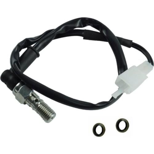 Universal Motorcycle Hydraulic Brake Switch Hydraulic Brake Pressure Rear Light Switch Hollow Bolt Motocicleta Accessories