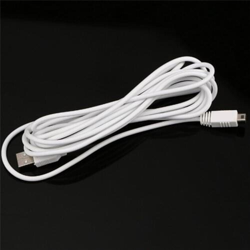 USB Charger Power Supply Charging Cable Data Cord For Nintendo Wii U Gamepad For Nintend WiiU Controller Joypad