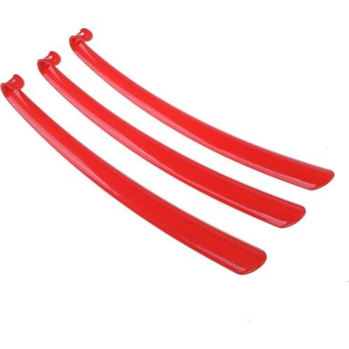 1pcs Random Color Shoehorn Extra Long Plastic Shoe Horn Remover Disability Mobility Aid Flexible Stick