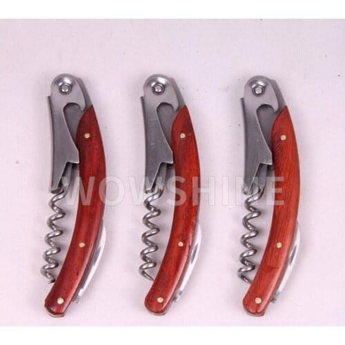 Free shipping 8pcs/lot multifunctional bottle opener red wine bottle opener bottle screwdriver
