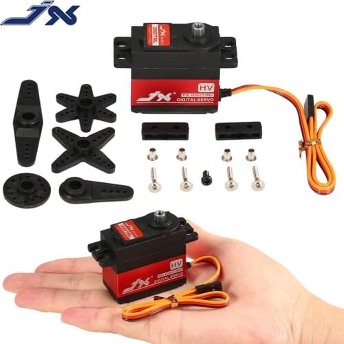 RC Servo,JX PDI-HV6223MG 8.4V 23KG 0.16 Sec Large Torque Digital Metal Gear Servo for RC Car Robot Airplane Aircraft Parts