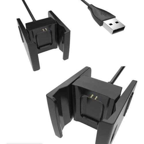 Dock Charger Adapter Stand USB Charging Cable Cord Replacement for Fitbit Charge 2 charge2 Smart Bracelet Wristband Accessories