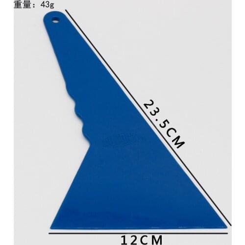 Quality Window Glass Scraper, 24*12.5cm Handle Water Squeegee,Blue Soft Quick Little Foots Squeegee MO-341