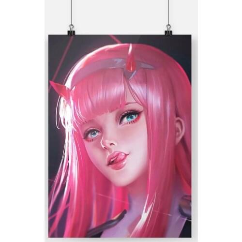 Zero Two DARLING in the FRANXX canvas painting decor wall art pictures bedroom study home living room decoration prints poster