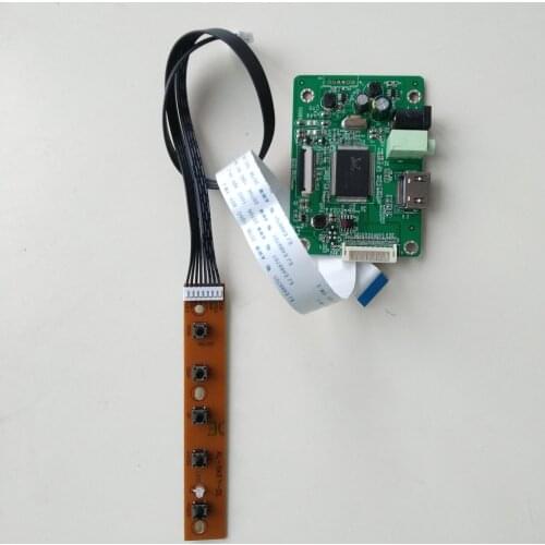 Kit for N140BGE-/E33/E3W/E43/E53/E54/EA3/EB3 14" 1366X768 Panel moitor HDMI LED EDP LCD mini Controller board kit