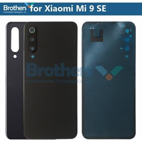 Original for Xiaomi Mi 9 SE Mi9 se M1903F2G Battery Housing Door Back Cover Rear Housing with Camera Glass Lens Repair Parts AAA