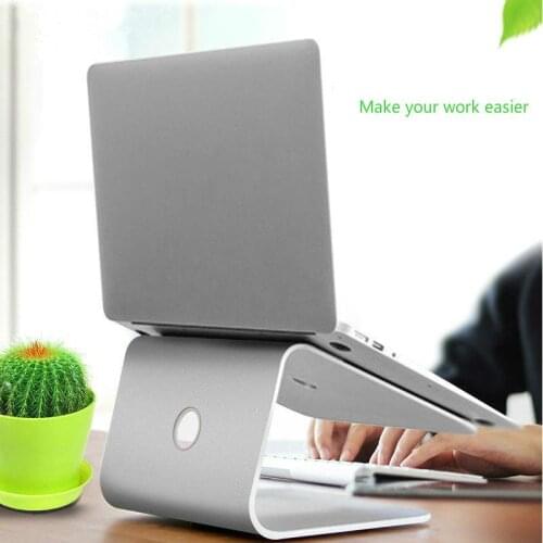 Aluminum Alloy Laptop Stand Ergonomically Enhanced Laptop Support For The Macbook Air Pro Stand Desktop Raised Base Office Use