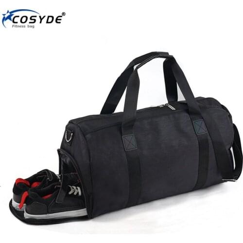 Large Men Women Bags With Shoes Compartment Waterproof Training Fitness Gym Sports Shoulder Bag Yoga Backpack Travle Bags Bolsa