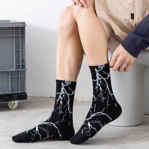 2021 new socks street trend high-top socks men and calcetines socks skateboard color women socks basketball men cotto M5K3