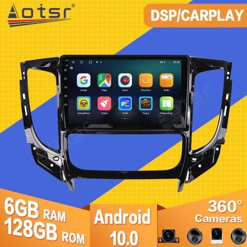 For Mitsubishi Pajero 2016 - 2018 Android Car Tape Radio Recorder Multimedia Player Stereo GPS Navi Video PX6 Head Unit No 2 din