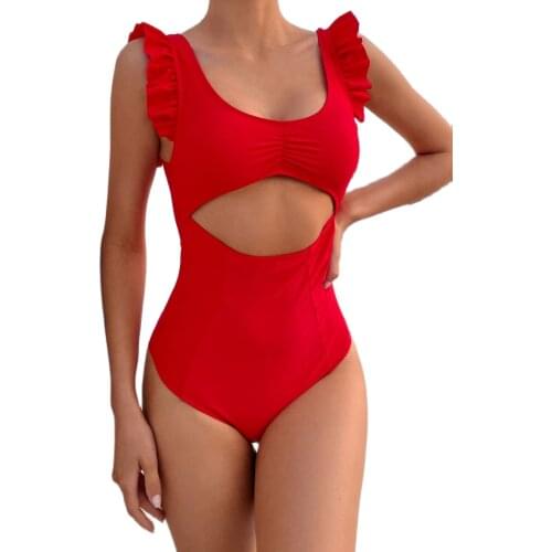 Darsjucbd Red One-piece Swimwear