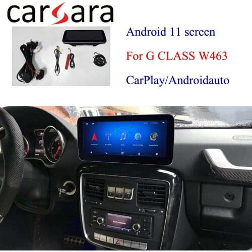 For Mercedes G Class Smart Radio Stereo Android 10 Screen for W463 Navigation13-17 Multimedia Facelift Support Audio 2.0