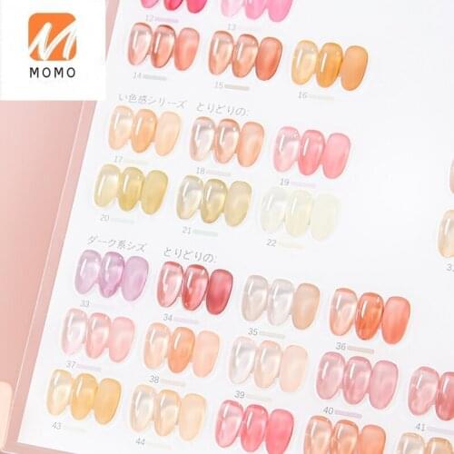 Nail Glue Set 2021 New Ice-Permeable Japanese Spring and Summer High-Profile Figure Small Set for Nail Beauty Shop