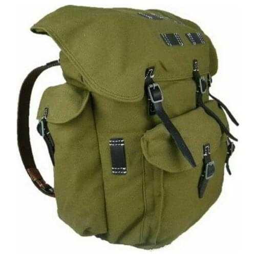 WWII GERMAN HEER ELITE MOUNTAIN TROOPS CANVAS RUCKSACK BACKPACK COLLECTIBLES World War 2 Collection Military