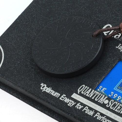 Official Necklaces 2020 Anti EMF Radiation Protection Pendant Energy Science Negative Ions Pendant Power Necklace for Men Women