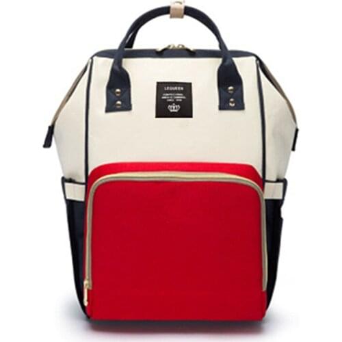 Mummy Bag Multifunctional Fashion Large-capacity Storage Maternity and Baby Bag Leisure Backpack for Outing and Portable