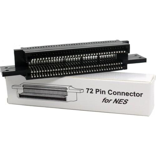 Repair Parts 72Pin NES Connector Adapter For Nintendo NES Game Console 8 BIT System