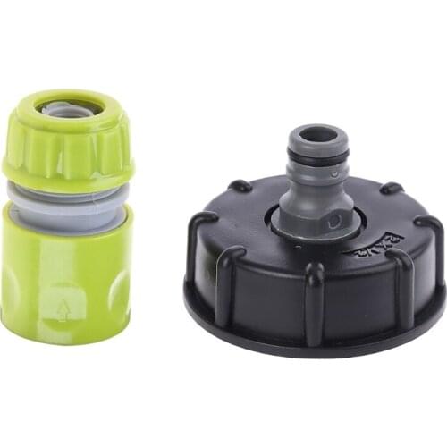 S60X6 Parts Faucet Easy-to-use IBC TANK Adapter Fitting Snap-in 1/2" Outlet Water Tank Connection Garden Pipe Fitting Fitting
