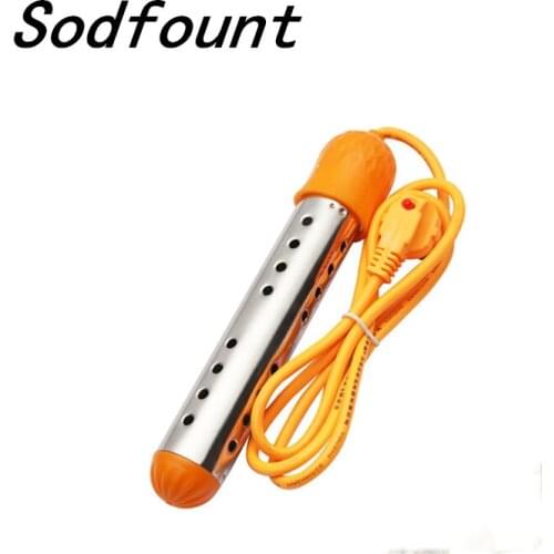 1pcs AC 220V-50Hz 2500W stainless steel Heater Heating Tool Electricity Generation Pure copper power cord 1.4M with plug